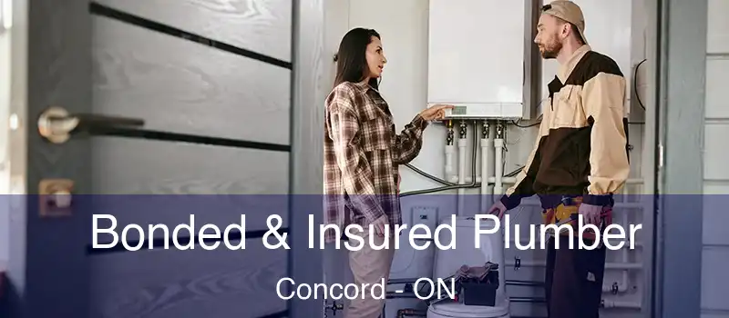 Bonded & Insured Plumber Concord - ON