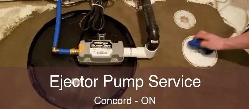  Ejector Pump Service Concord - ON