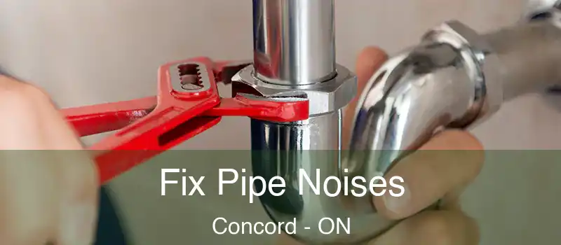  Fix Pipe Noises Concord - ON